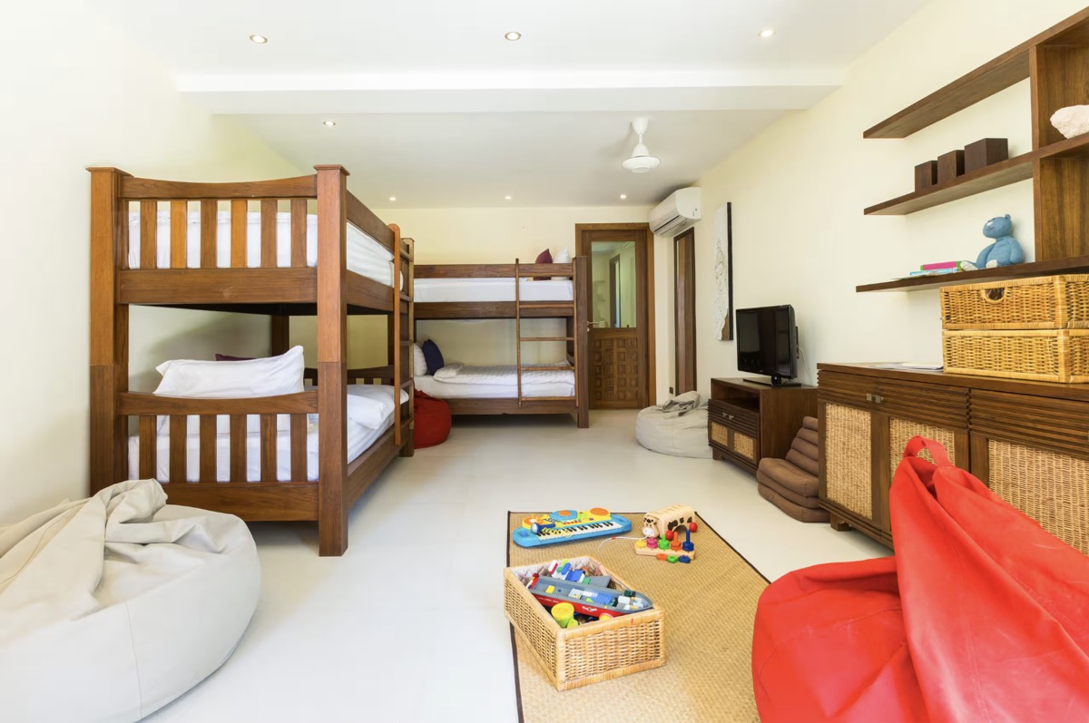 Kids Bunk Rooms at Villa Kalyana