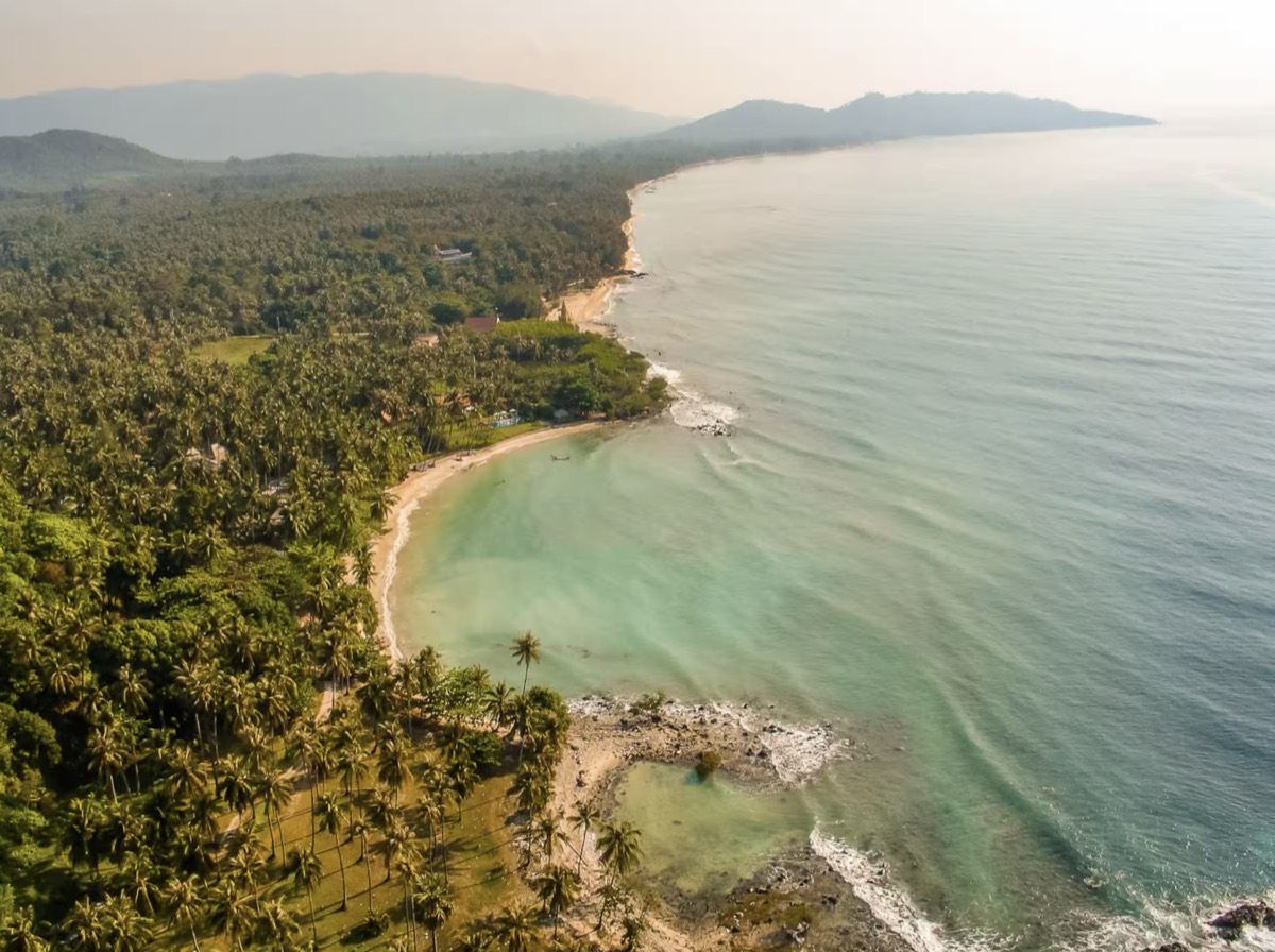 Villa Kalyana from above